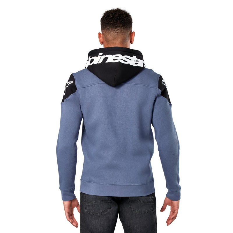 Alpinestars Velocity Hoodie blau-schwarz