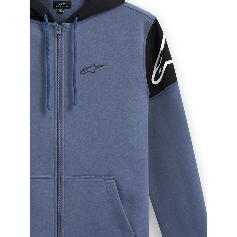 Alpinestars Velocity Hoodie blau-schwarz