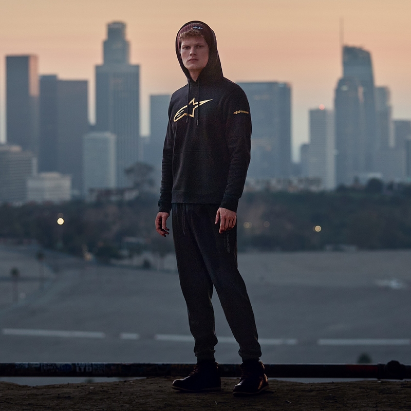 Alpinestars Gilded Hoodie schwarz-gold
