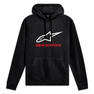 Alpinestars Always Hoodie 3 schwarz-weiß-rot