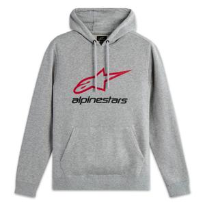 Alpinestars Always Hoodie 3 grau-rot-schwarz
