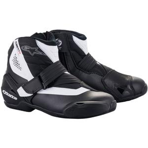 Alpinestars SMX-1 R Motorradstiefel schwarz-weiß