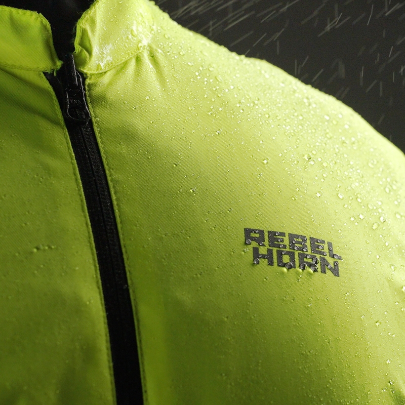 Wasserdichte Jacke Rebelhorn In &amp; Out HydraShield PRO fluo gelb