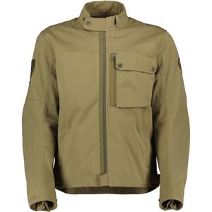Motorradjacke SCOTT JACKET VINTAGE COVERT grün