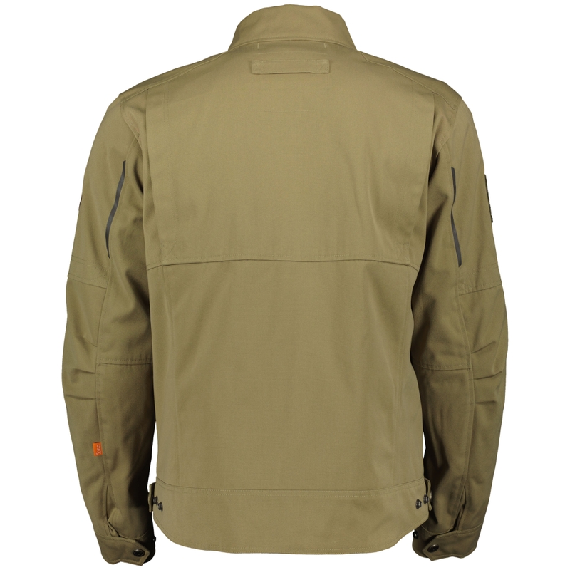 Motorradjacke SCOTT JACKET VINTAGE COVERT grün