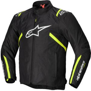 Alpinestars T-SPS 2 Wasserdichte Motorradjacke Schwarz-Weiß-Fluogelb
