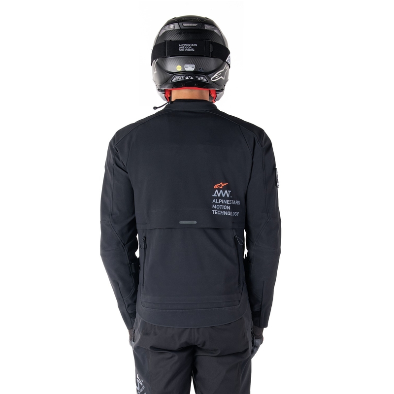 Alpinestars AMT-8 Stretch Drystar XF Motorradjacke Schwarz
