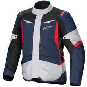 Alpinestars ST-1 Wasserdichte Motorradjacke dunkelblau-schwarz-rot