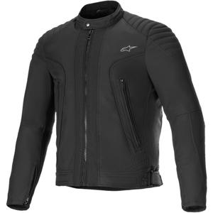 Wasserabweisende Motorradjacke Alpinestars Clayton Schwarz-Schwarz