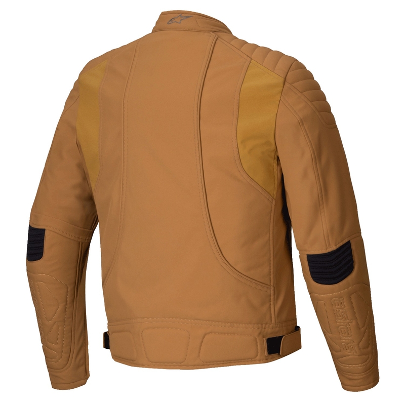 Alpinestars Clayton wasserabweisende Motorradjacke hellbraun