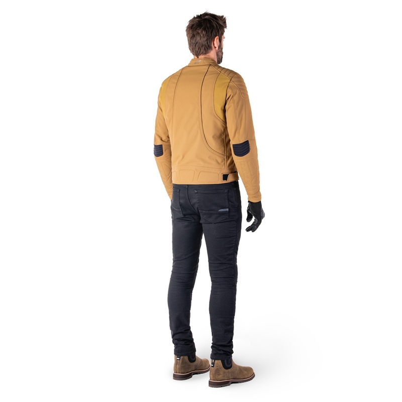 Alpinestars Clayton wasserabweisende Motorradjacke hellbraun