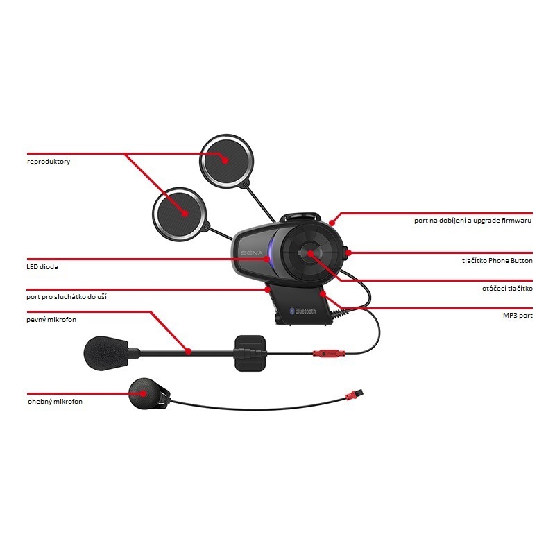 Bluetooth-Sprechanlage SENA 10S