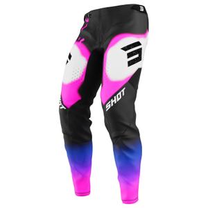 Motocross-Hose Shot Aerolite Astral blau-rosa