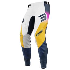 Motocross-Hose Shot Aerolite Ultra blau-orange-rosa