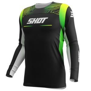 Motocross-Trikot Shot Contact Apex fluo gelb