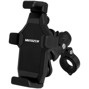 Antivibrations-Motorradhalter mit Schloss Motozem M25-1 schwarz