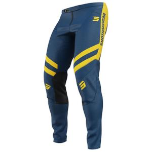 Motocross-Hose Shot Contact Mythic blau-gelb