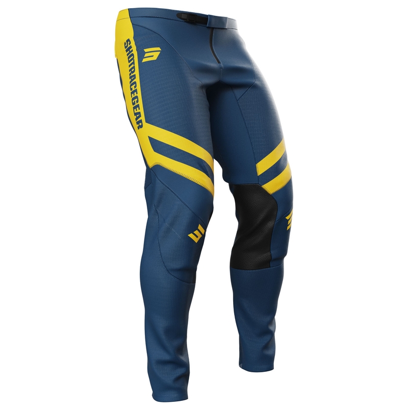 Motocross-Hose Shot Contact Mythic blau-gelb