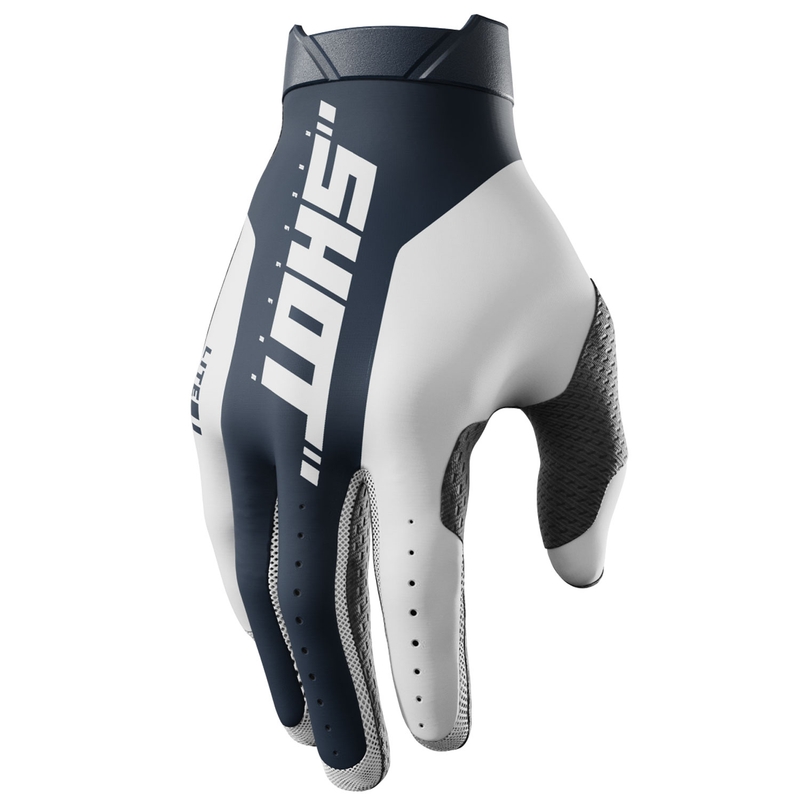 Shot Lite Pro Motocross-Handschuhe blau