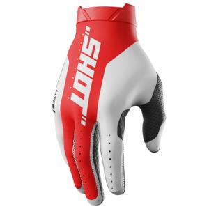 Shot Lite Pro Motocross-Handschuhe rot
