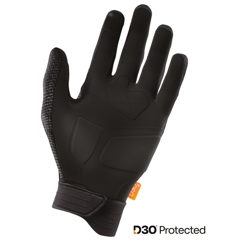 Shot Guard D3O® Motocross-Handschuhe Schwarz