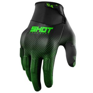 Motocross-Handschuhe Shot Drift Rim grün