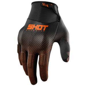 Motocross-Handschuhe Shot Drift Rim orange