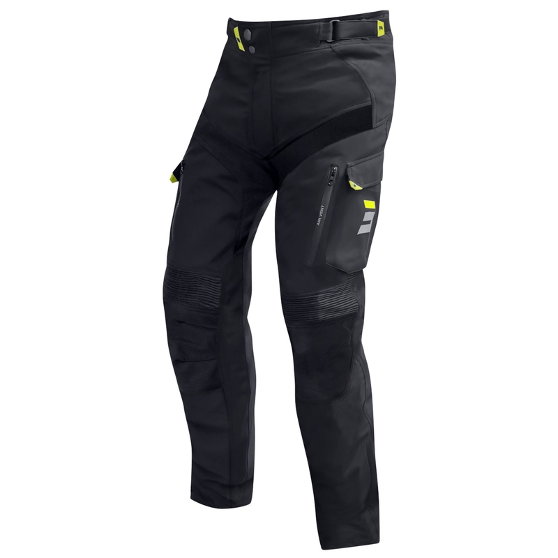 Shot Climatic Motorradhose schwarz-fluo gelb