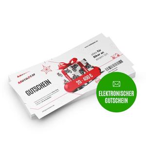 Elektronischer Weihnachtsgeschenkgutschein MotoZem