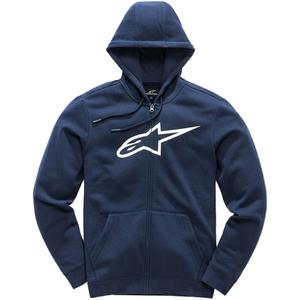 Alpinestars Ageless II Fleece blau-weißes Sweatshirt