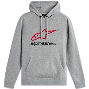 Alpinestars Always 2.0 grau-rot-schwarzes Sweatshirt