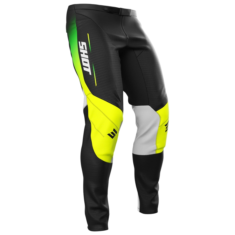 Kinder-Motocross-Hose Shot Contact Apex fluo gelb