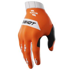 Kinder-Motocross-Handschuhe Shot Race orange