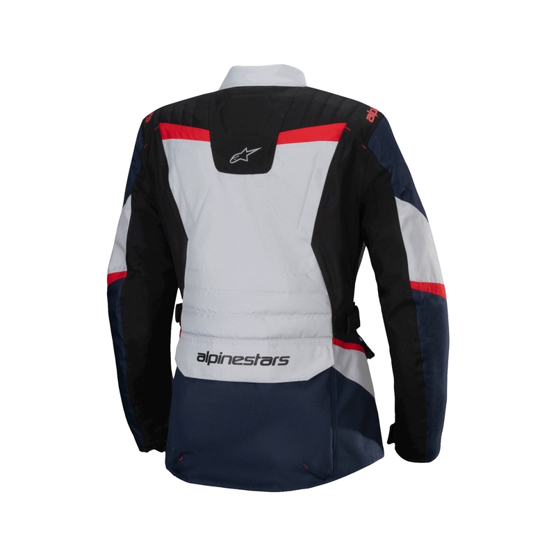 Damen-Motorradjacke Alpinestars Stella ST-1 Wasserdicht blau-schwarz-rot