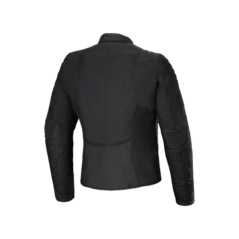 Wasserabweisende Damen-Motorradjacke Alpinestars Stella Isla Schwarz-Schwarz