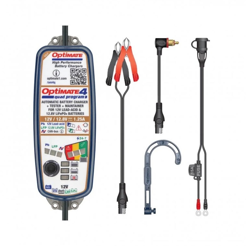 Akkuladegerät OPTIMATE 4 QUAD TM630-PR