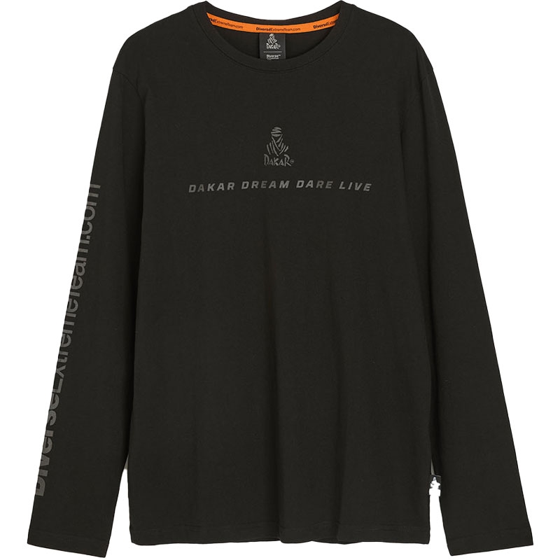 T-Shirt DAKAR LG 0124 schwarz