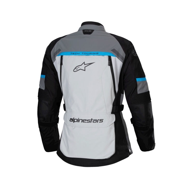 Damen-Motorradjacke Alpinestars Stella Bogota PRO Drystar grau-schwarz-blau