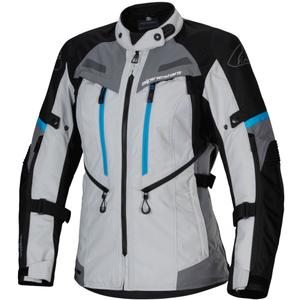 Damen-Motorradjacke Alpinestars Stella Bogota PRO Drystar grau-schwarz-blau