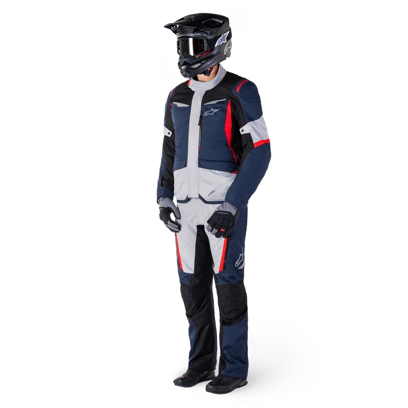 Alpinestars ST-1 Wasserdichte Motorradhose blau-schwarz-rot