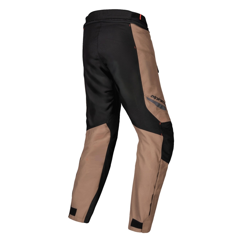 Alpinestars ST-1 Wasserdichte Motorradhose Khaki-Sand-Schwarz-Fluorot