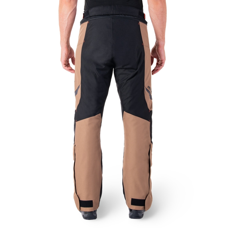 Alpinestars ST-1 Wasserdichte Motorradhose Khaki-Sand-Schwarz-Fluorot