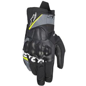 Alpinestars Corozal 3 Drystar Motorradhandschuhe schwarz-grau-fluo gelb