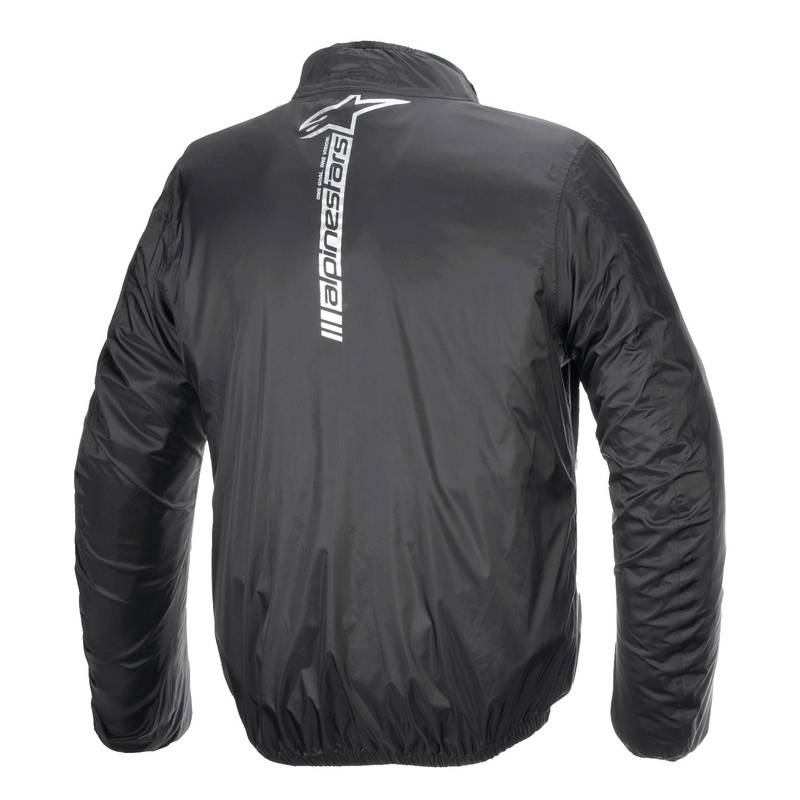 Alpinestars Hurricane Rain 2 wasserdichte Jacke schwarz