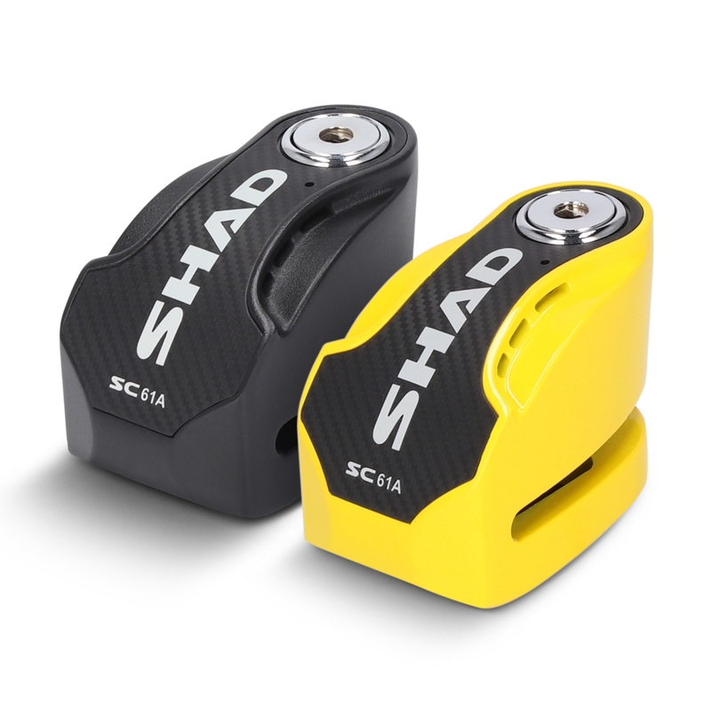 Disc lock with alarm SHAD SC61A schwarz pin 6mm