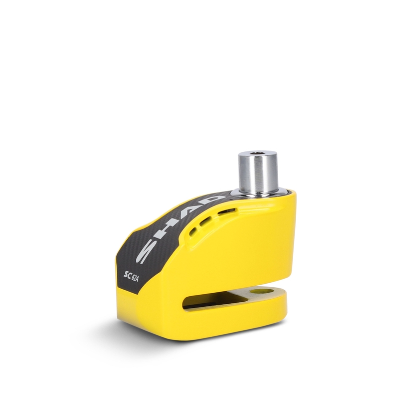 Disc lock with alarm SHAD SC62A gelb pin 10mm