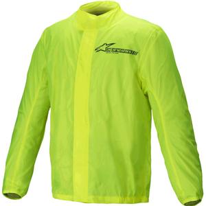 Wasserdichte Jacke Alpinestars Hurricane Rain 2 fluo gelb