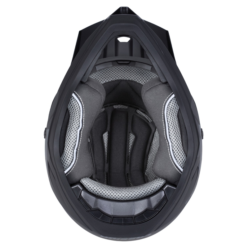 Cassida Cross Cup 2 Napa Matt Sand-Grün-Orange-Schwarz Kinder-Motocross-Motorradhelm
