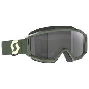 SCOTT Primal Sand Dust Khaki-Motocross-Brille mit grauem Plexiglas
