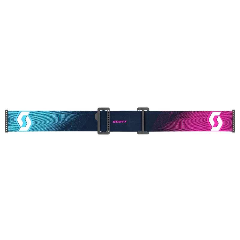 Motocross-Brille SCOTT Prospect 2.0 AMP blau-rosa mit blauem verspiegeltem Plexiglas